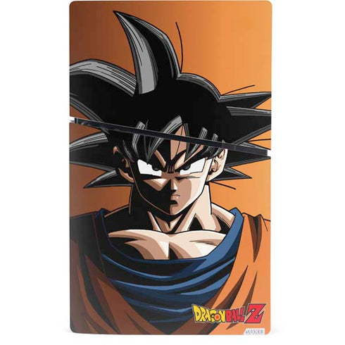 Dragon Ball Z Goku Portrait PS5 Slim Digital Edition Console Skin